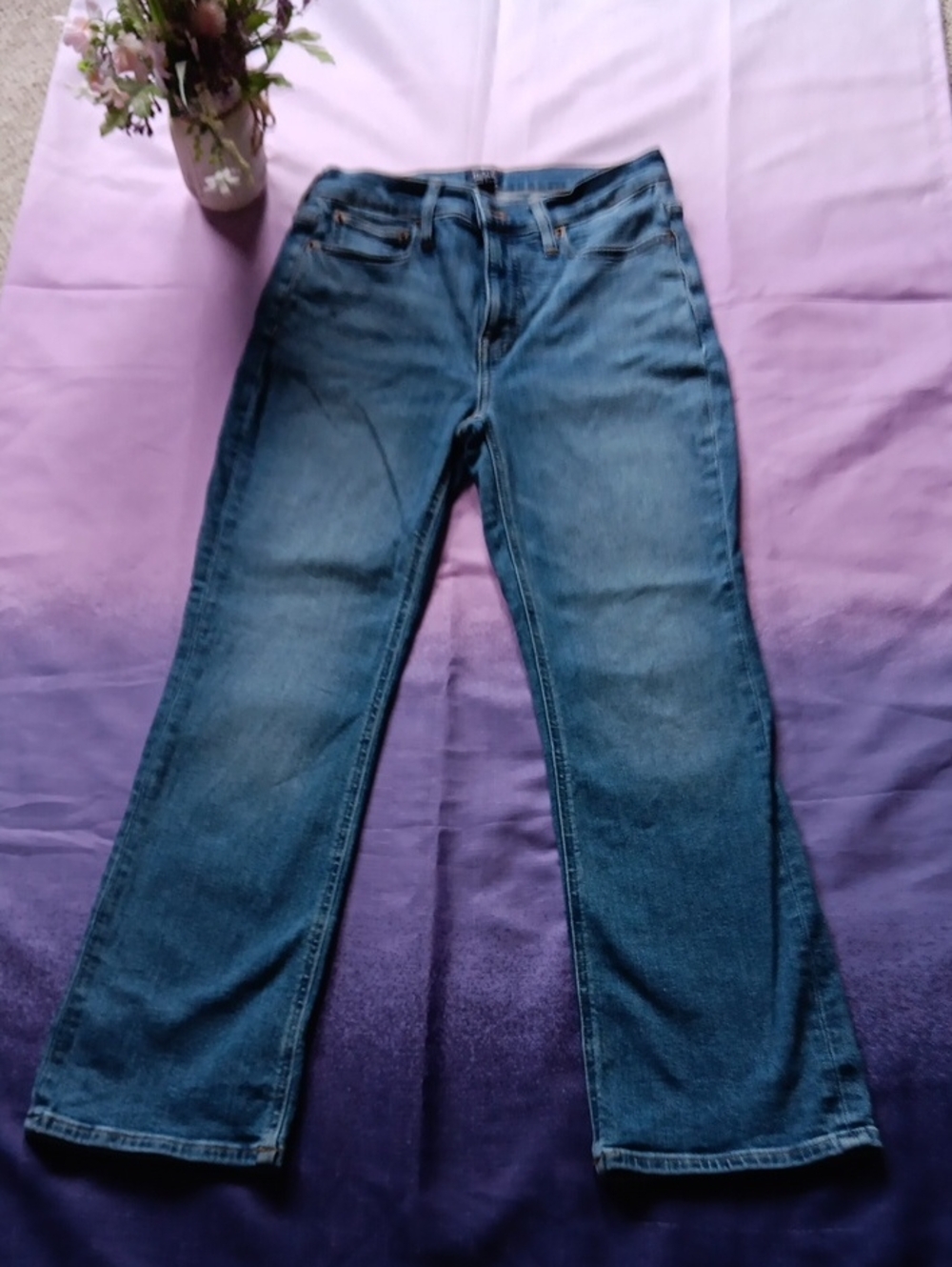 J. Crew Women's Blue Boot Cut Jeans